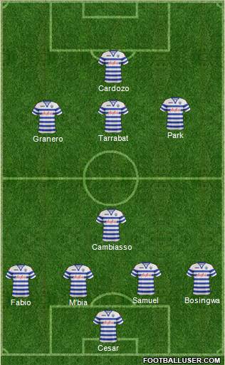 Queens Park Rangers Formation 2013