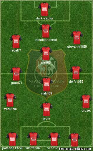 Stade Rennais Football Club Formation 2013