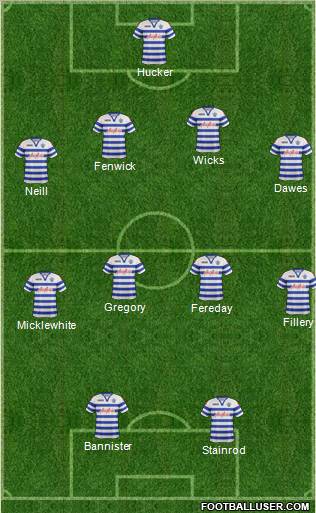 Queens Park Rangers Formation 2013