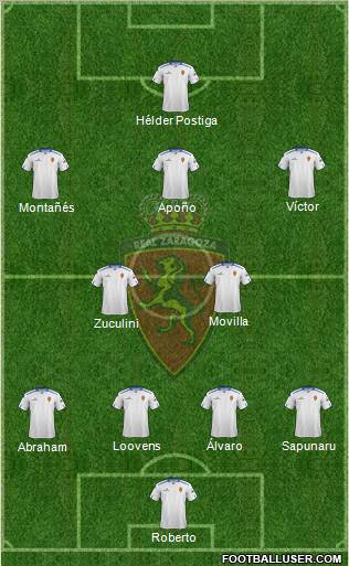 R. Zaragoza S.A.D. Formation 2013