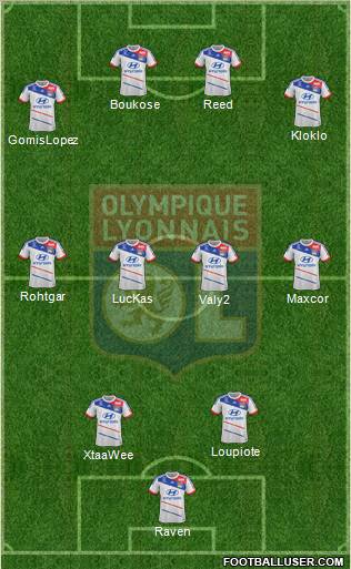 Olympique Lyonnais Formation 2013