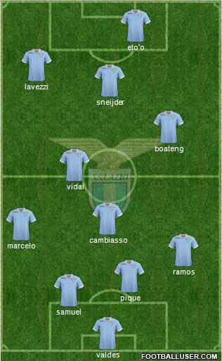 S.S. Lazio Formation 2013