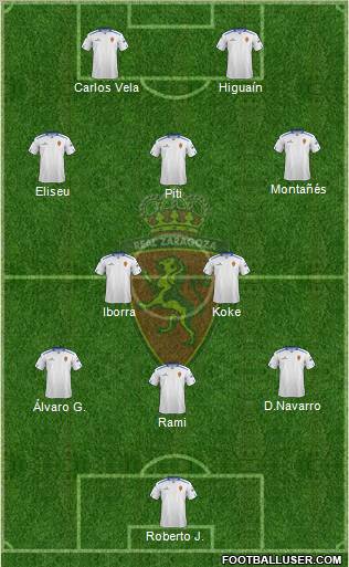 R. Zaragoza S.A.D. Formation 2013