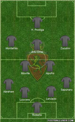 R. Zaragoza S.A.D. Formation 2013