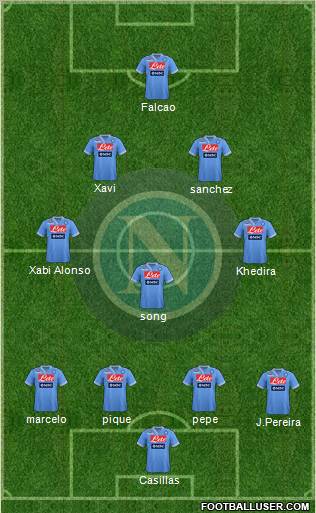 Napoli Formation 2013
