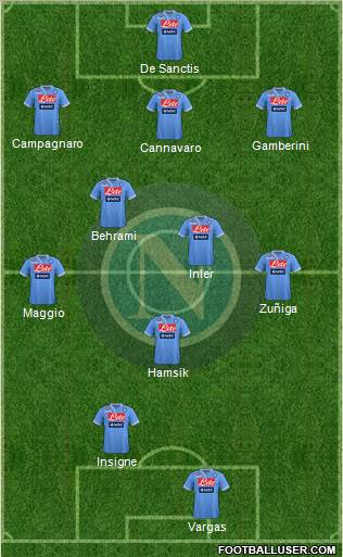 Napoli Formation 2013
