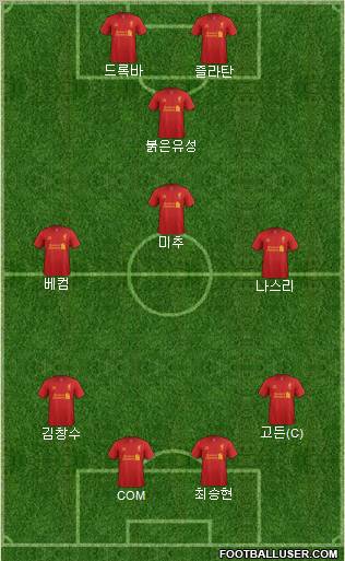 Liverpool Formation 2013