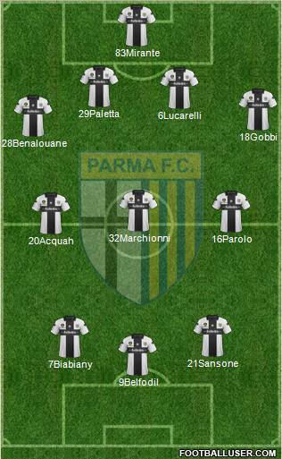 Parma Formation 2013