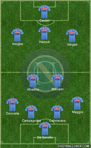 Napoli Formation 2013