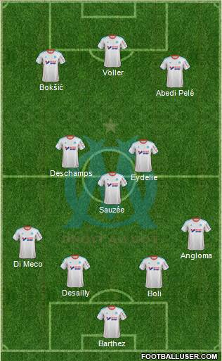 Olympique de Marseille Formation 2013