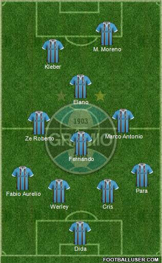 Grêmio FBPA Formation 2013
