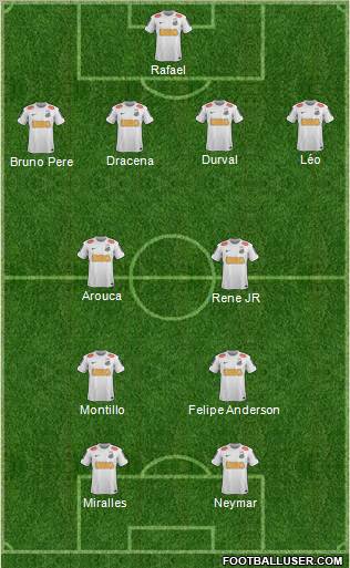 Santarritense FC Formation 2013