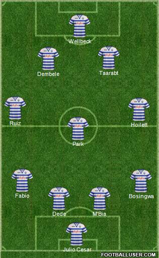 Queens Park Rangers Formation 2013