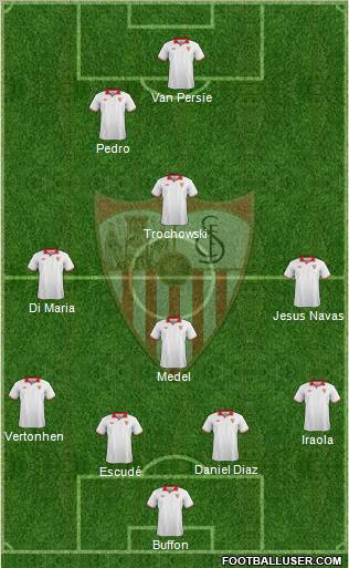 Sevilla F.C., S.A.D. Formation 2013