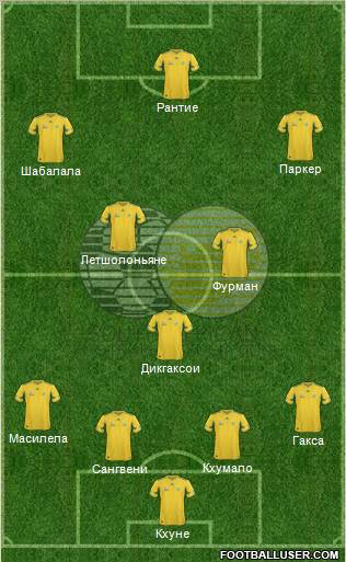 South Africa Formation 2013