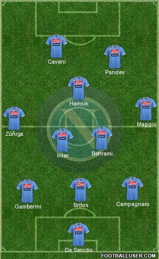 Napoli Formation 2013