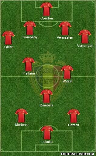 Belgium Formation 2013