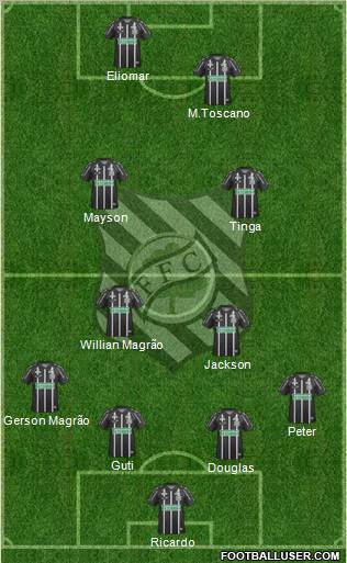 Figueirense FC Formation 2013