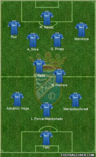 Xerez C.D., S.A.D. Formation 2013