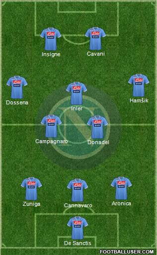 Napoli Formation 2013