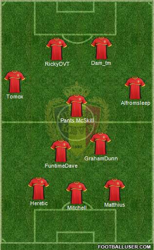 Belgium Formation 2013