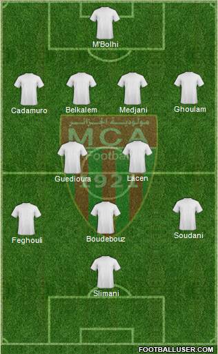 Mouloudia Club d'Alger Formation 2013