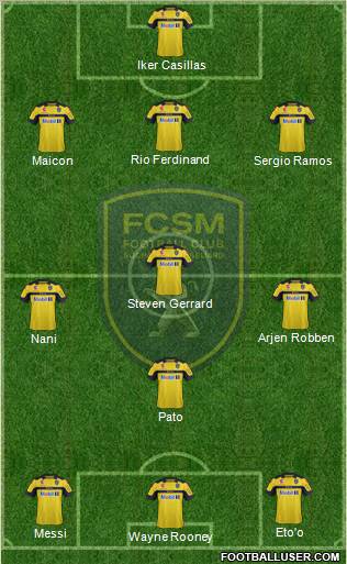 FC Sochaux-Montbéliard Formation 2013