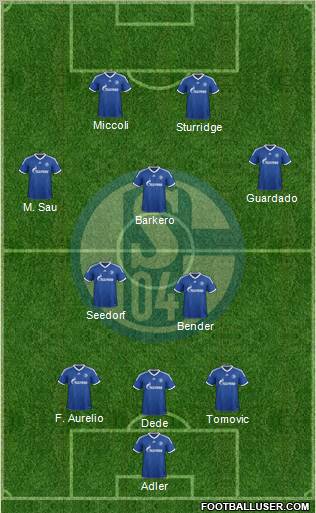 FC Schalke 04 Formation 2013