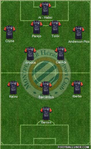 Montpellier Hérault Sport Club Formation 2013