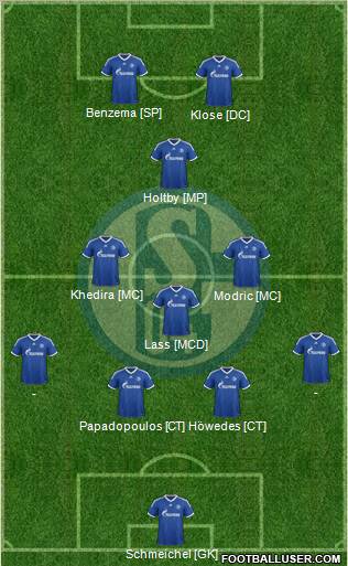 FC Schalke 04 Formation 2013