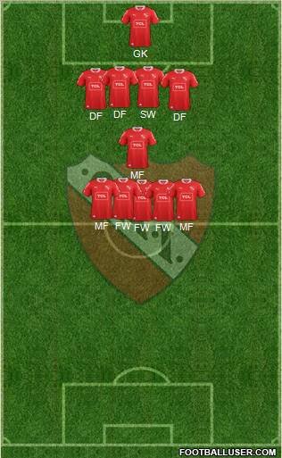 Independiente Formation 2013