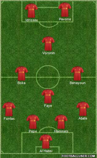 Liverpool Formation 2013