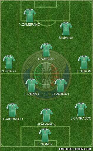CD Audax Italiano de La Florida S.A.D.P. Formation 2013