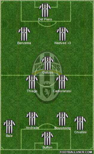 Juventus Formation 2013