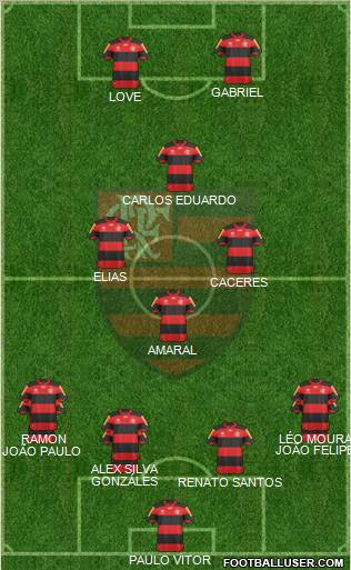 CR Flamengo Formation 2013