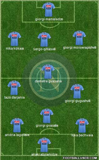 Napoli Formation 2013