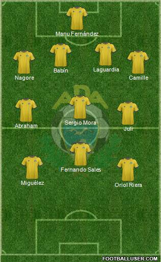 A.D. Alcorcón Formation 2013