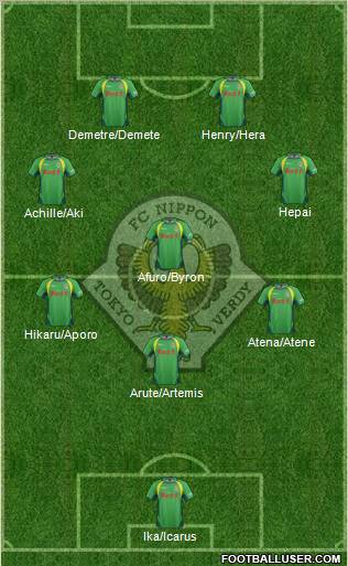 Tokyo Verdy Formation 2013