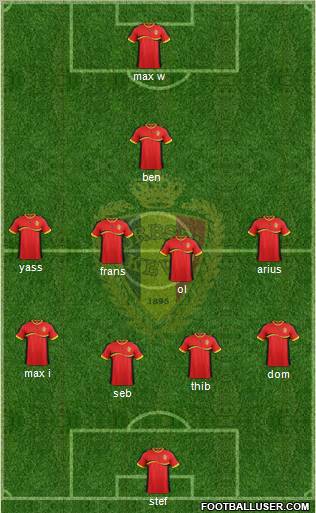 Belgium Formation 2013