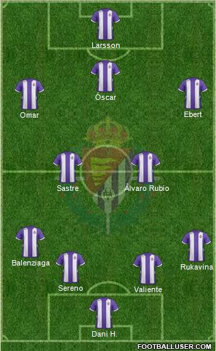 R. Valladolid C.F., S.A.D. Formation 2013