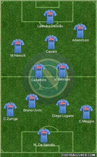 Napoli Formation 2013