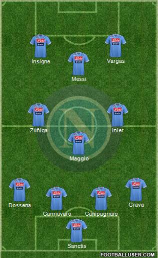Napoli Formation 2013