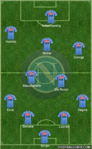 Napoli Formation 2013