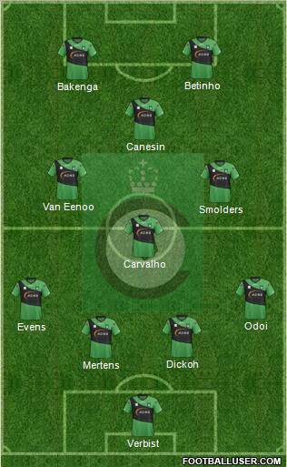 KSV Cercle Brugge Formation 2013