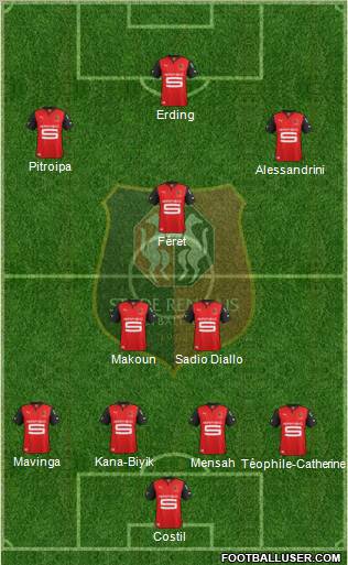 Stade Rennais Football Club Formation 2013