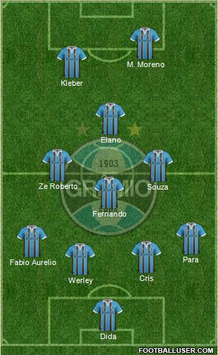 Grêmio FBPA Formation 2013