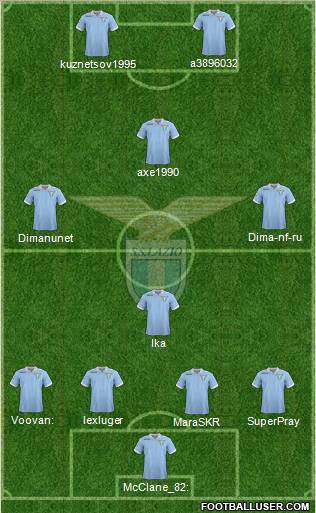 S.S. Lazio Formation 2013