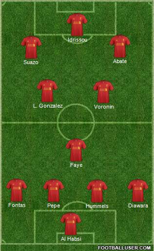 Liverpool Formation 2013