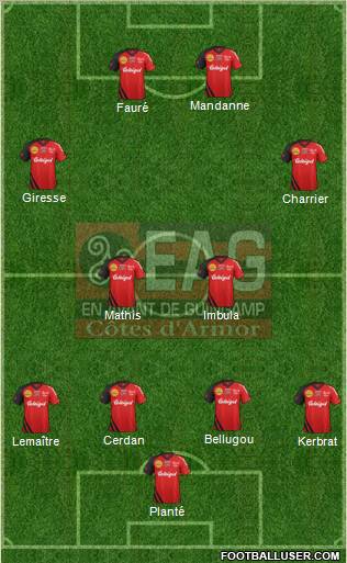 En Avant de Guingamp football formation