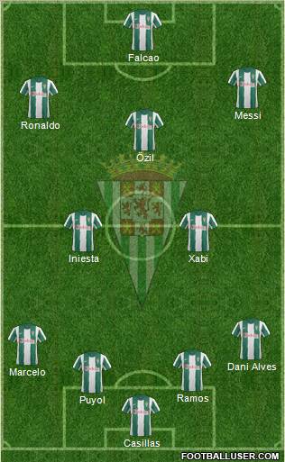 Córdoba C.F., S.A.D. Formation 2013